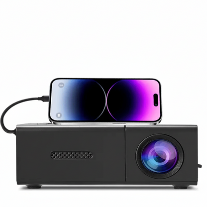 Projecteur Portable Mini HD Cinéma Maison Compact