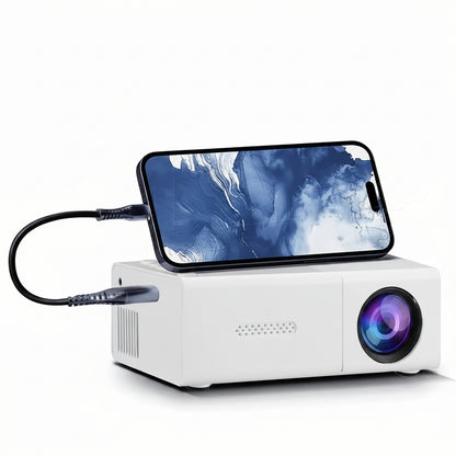 Projecteur Portable Mini HD Cinéma Maison Compact