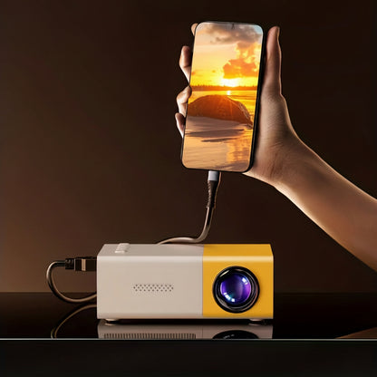 Projecteur Portable Mini HD Cinéma Maison Compact