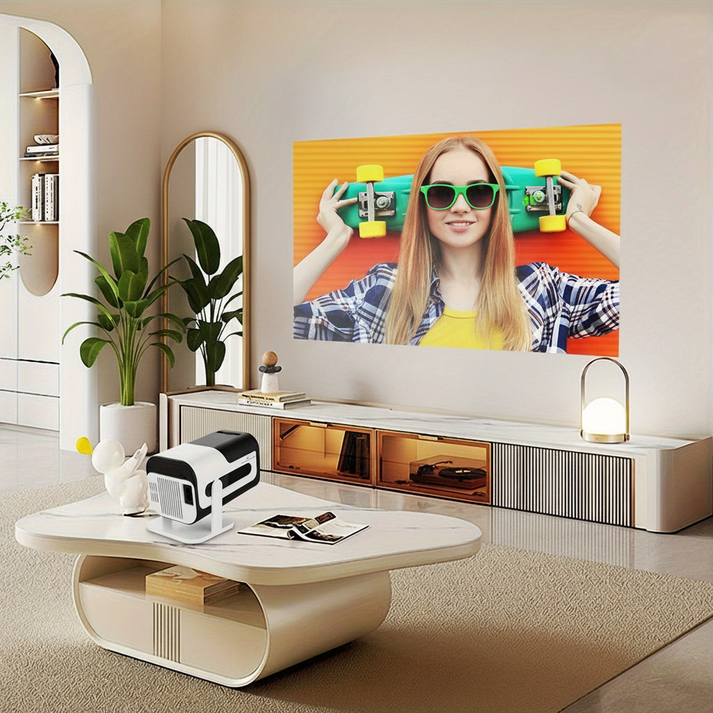Écran Projection Portable HD Cinéma Maison Pliable
