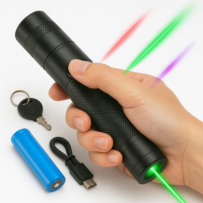 Präziser Laserpointer für Outdoor-Anwendungen