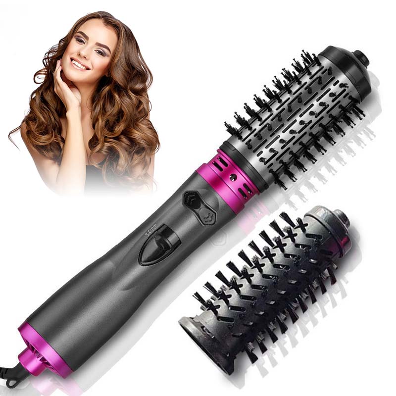 Rotating Hot Air Brush Ceramic Hair Dryer