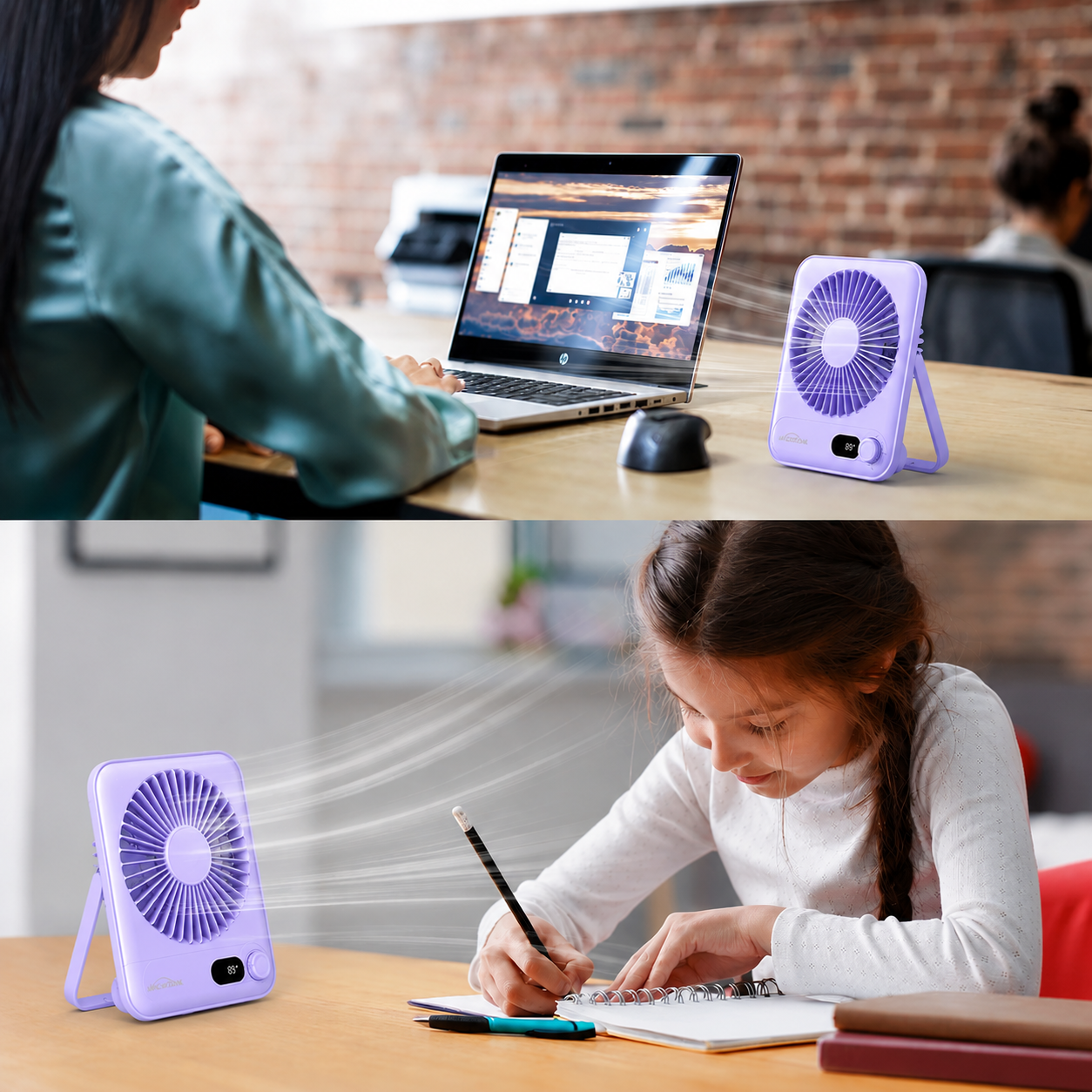 Table Fan Cooling USB Fan Desk