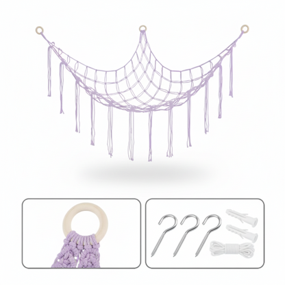 Storage Net Hammock Stuffed Animal Toy Net Kids Room
