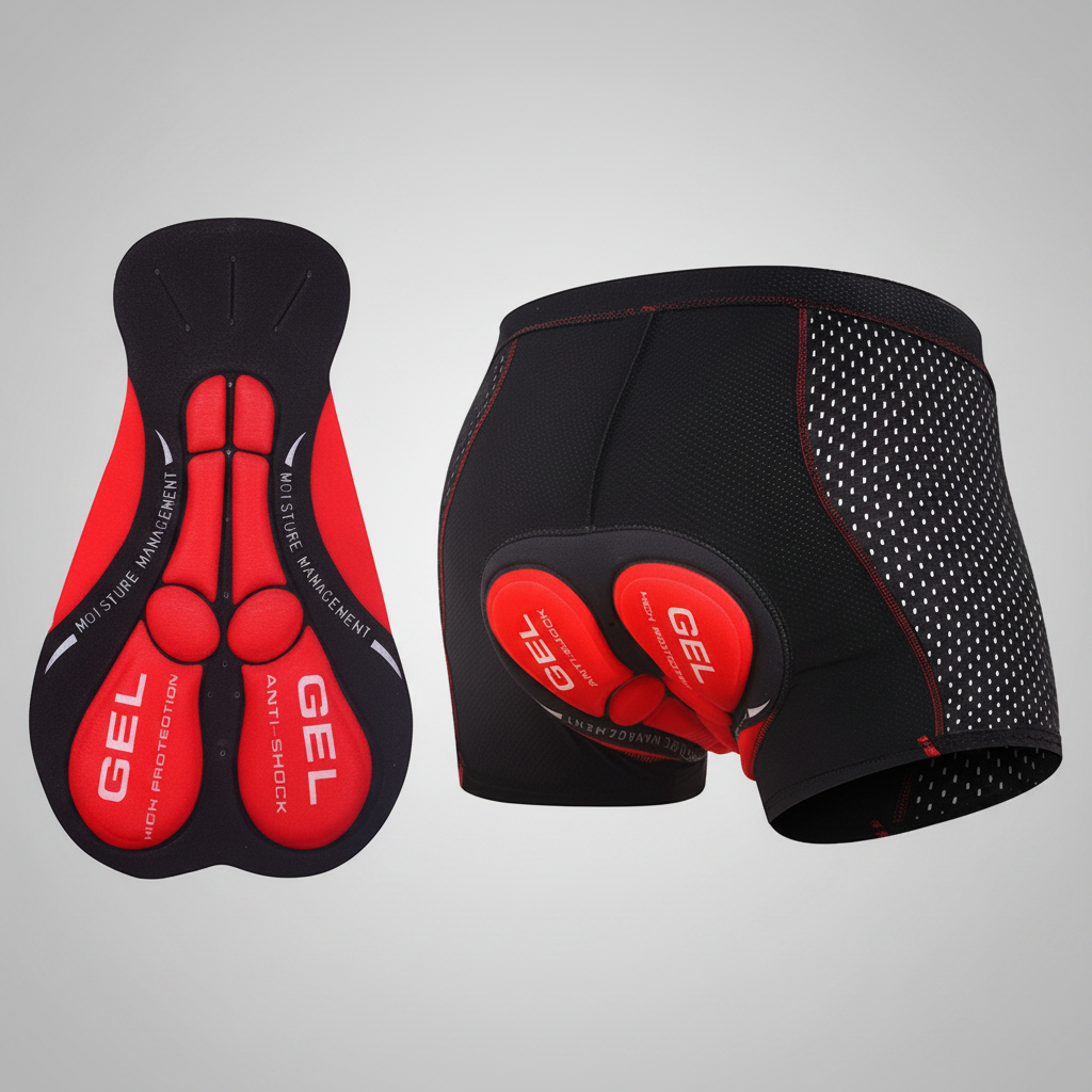 Radlerhose Fahrradunterhose Hochwertige Polsterung - Image 6