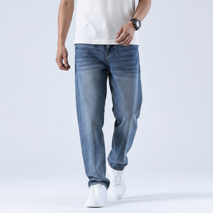 Relaxed Fit Jeans Casual Five Pocket Design - Image 1