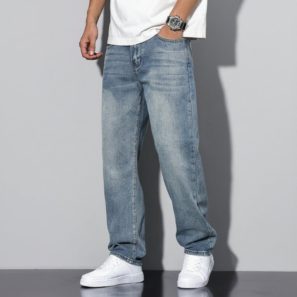 Relaxed Fit Jeans Casual Five Pocket Design - Image 11