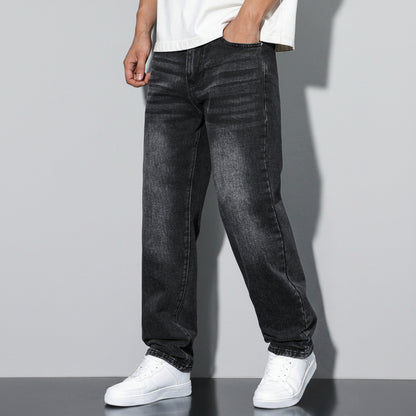 Relaxed Fit Jeans Casual Five Pocket Design - Image 2