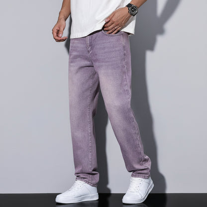 Relaxed Fit Jeans Casual Five Pocket Design - Image 3