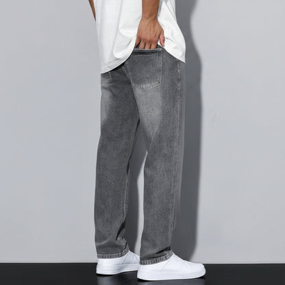 Relaxed Fit Jeans Gerader Schnitt Five Pocket Design - Image 3