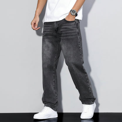 Relaxed Fit Jeans Gerader Schnitt Five Pocket Design - Image 6