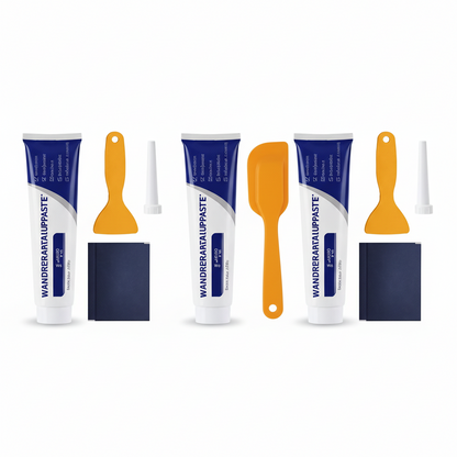 Pâte de réparation murale, enduit de rebouchage, mastic pour fissures, kit de réparation murale