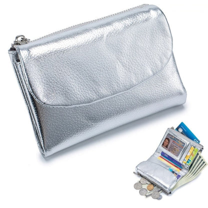 Rfid Geldbörse Damen Geldbörse Mini Klappe - Image 11