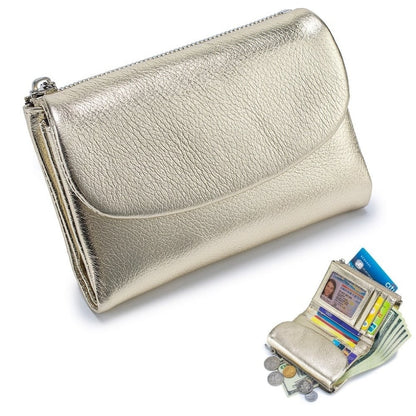 Rfid Geldbörse Damen Geldbörse Mini Klappe - Image 13