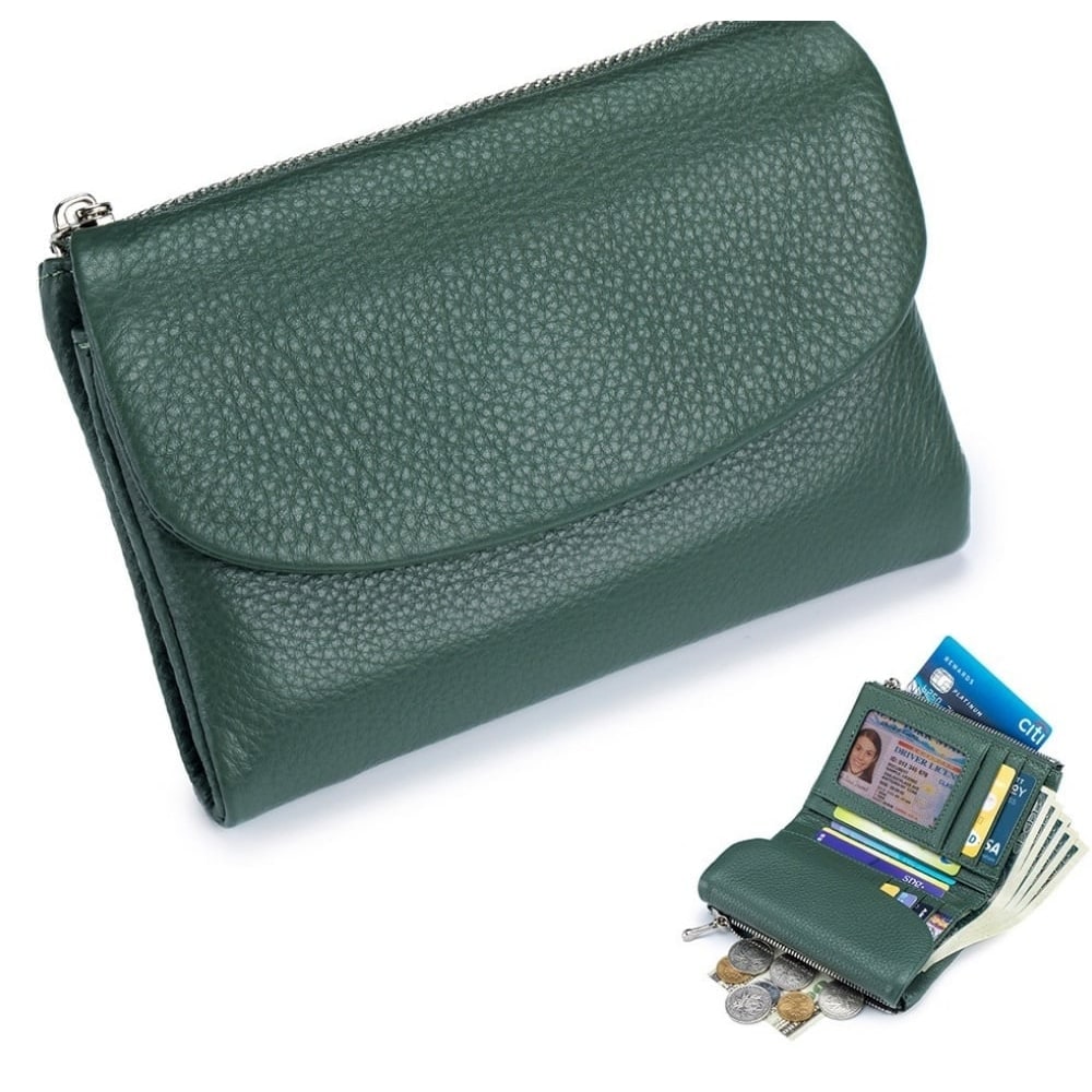 Rfid Geldbörse Damen Geldbörse Mini Klappe - Image 14