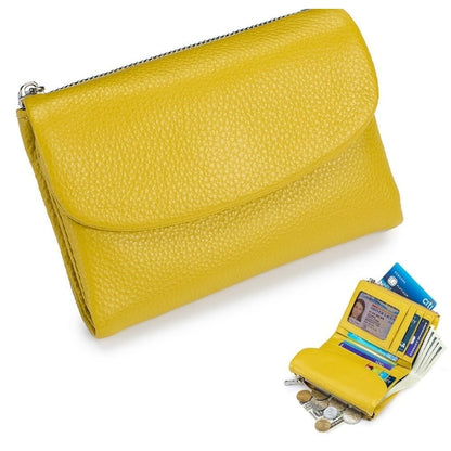 Rfid Geldbörse Damen Geldbörse Mini Klappe - Image 4