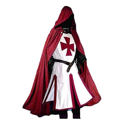 Ritterkostüm Kreuzritter Kostüm Halloween Kostüm Templer Kostüm Kostümset - Image 17