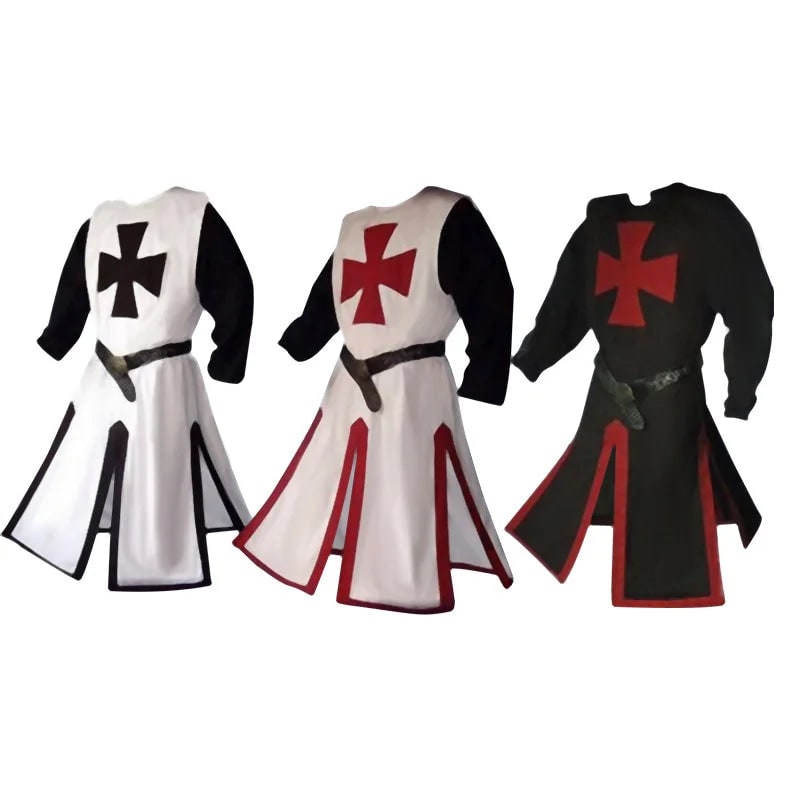 Ritterkostüm Kreuzritter Kostüm Halloween Kostüm Templer Kostüm Kostümset - Image 21