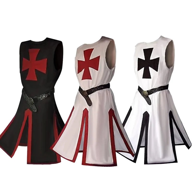 Ritterkostüm Kreuzritter Kostüm Halloween Kostüm Templer Kostüm Kostümset - Image 22