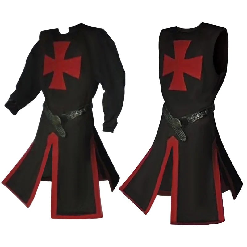 Ritterkostüm Kreuzritter Kostüm Halloween Kostüm Templer Kostüm Kostümset - Image 25