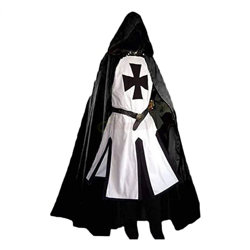Ritterkostüm Kreuzritter Kostüm Halloween Kostüm Templer Kostüm Kostümset - Image 5