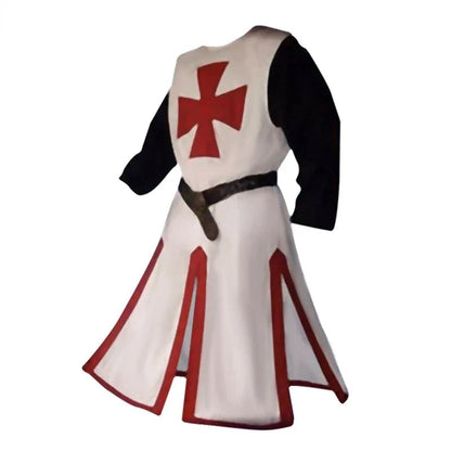 Ritterkostüm Kreuzritter Kostüm Halloween Kostüm Templer Kostüm Kostümset - Image 9