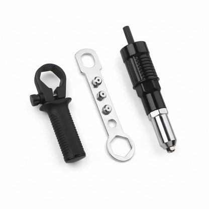 Pinza per rivetti Set adattatori Trapano Strumento in metallo