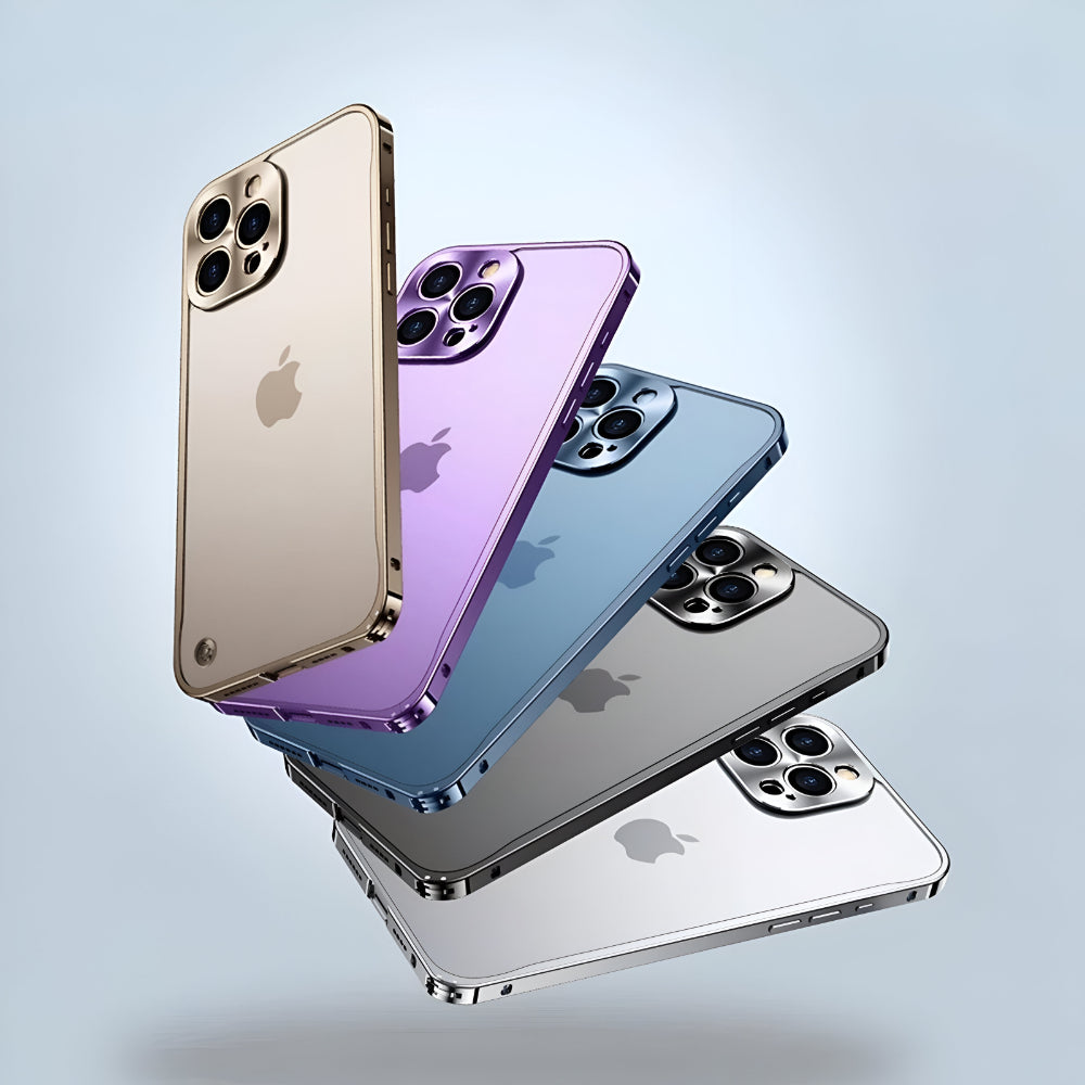 Handyhülle Aluminium Bumper Slim Schutz Case