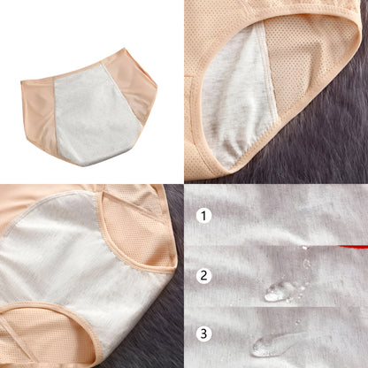 Periodenunterwäsche Baumwolle Auslaufsicher Atmungsaktiv