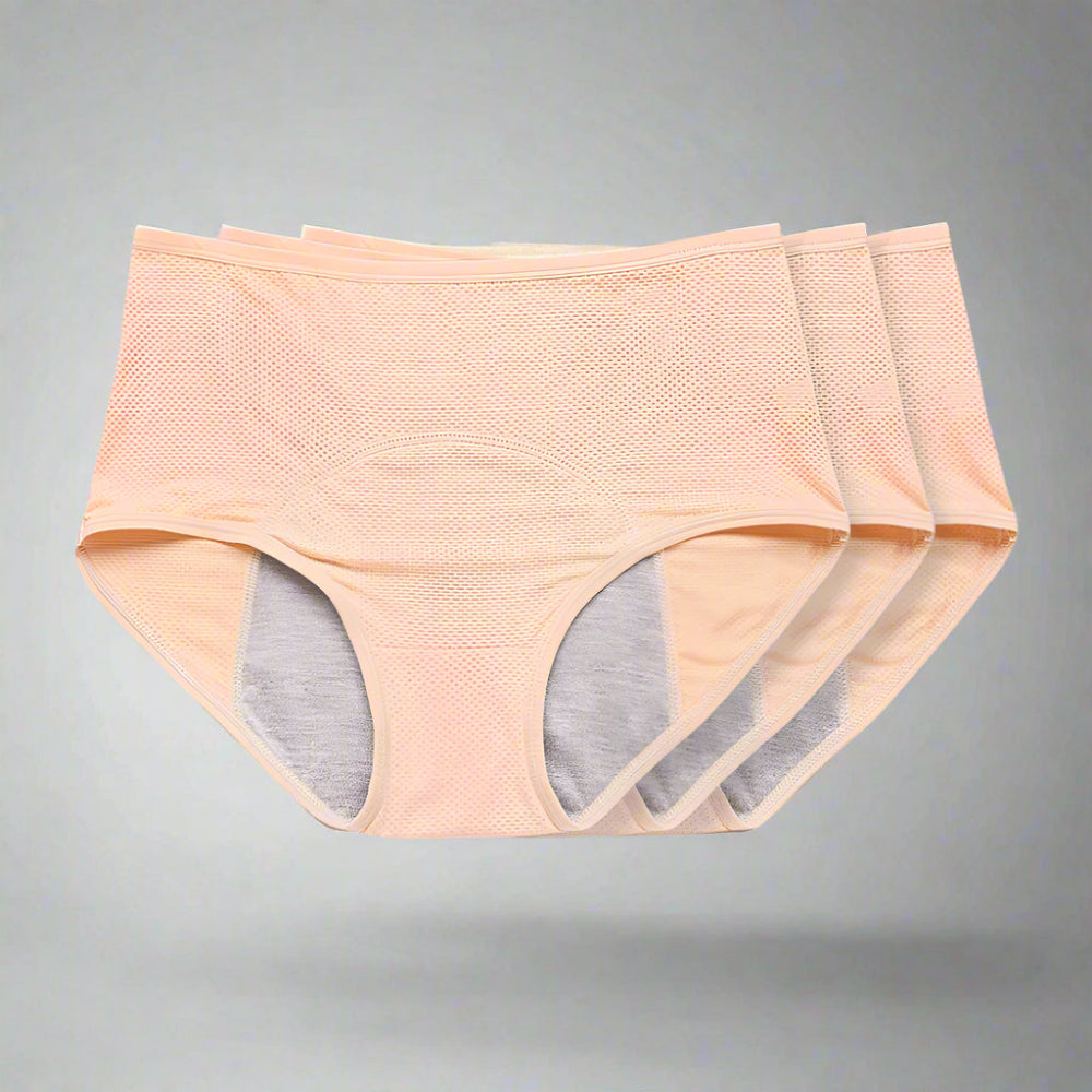 Periodenunterwäsche Baumwolle Auslaufsicher Atmungsaktiv