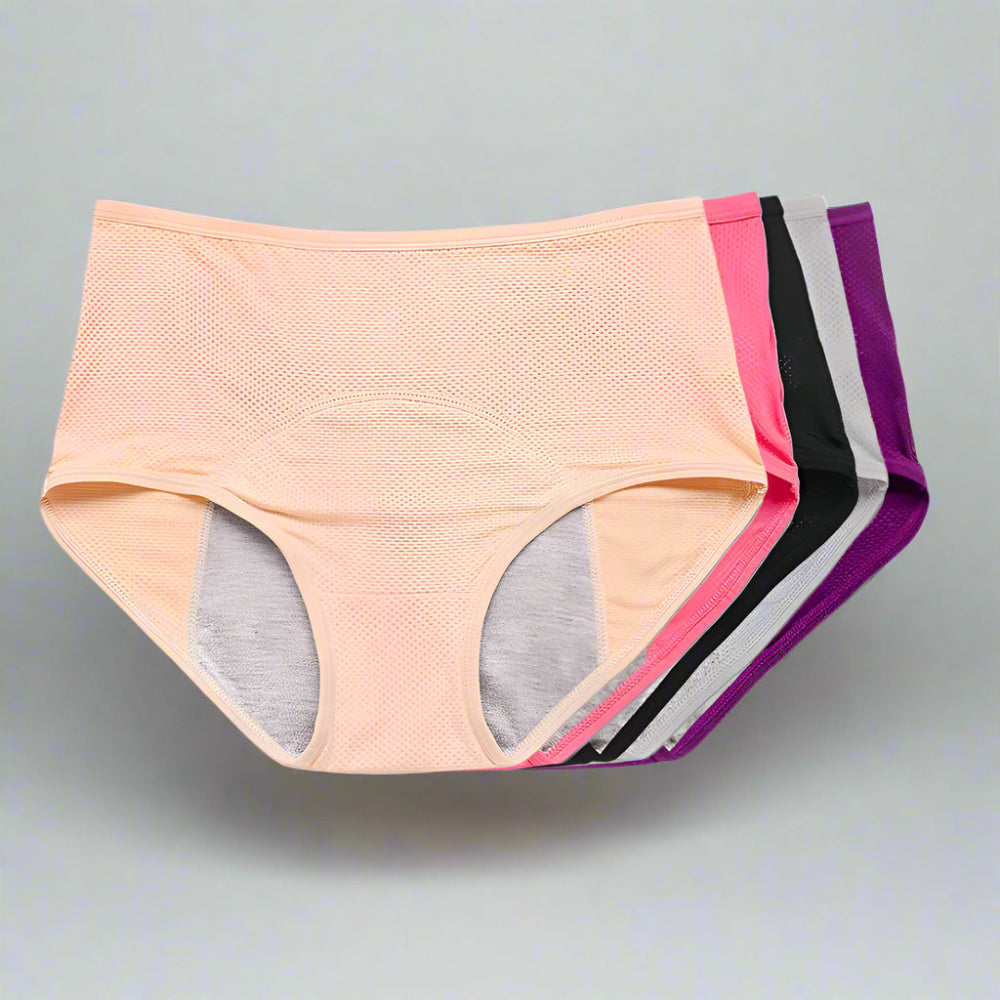 Periodenunterwäsche Baumwolle Auslaufsicher Atmungsaktiv