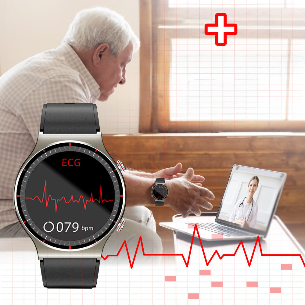 Smartwatch mit EKG Blutdruck Sauerstoffmonitor