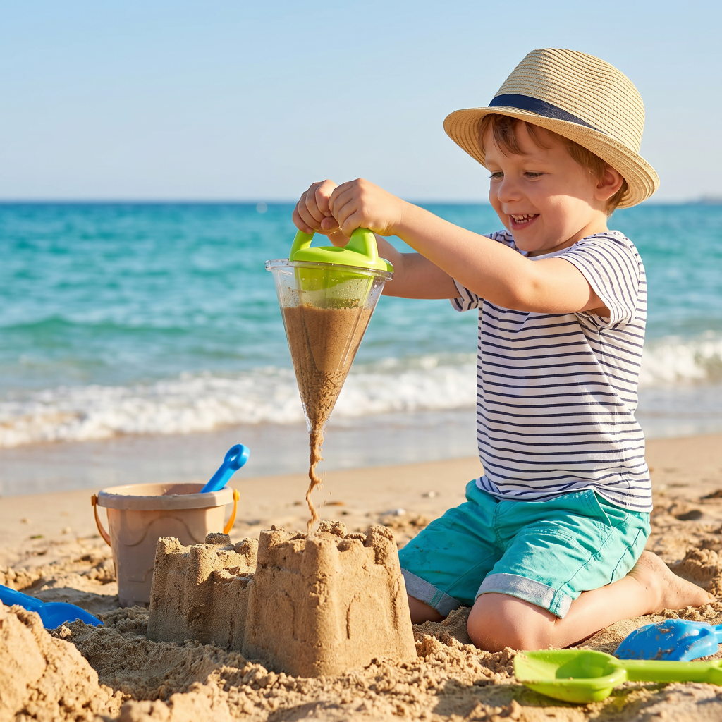 Sandspielzeug Trichter Set Leicht Greifbar Spaß - Image 1