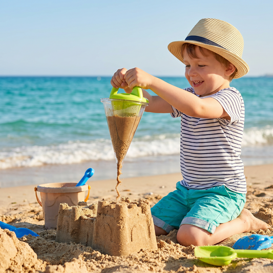 Sandspielzeug Trichter Set Leicht Greifbar Spaß - Image 1