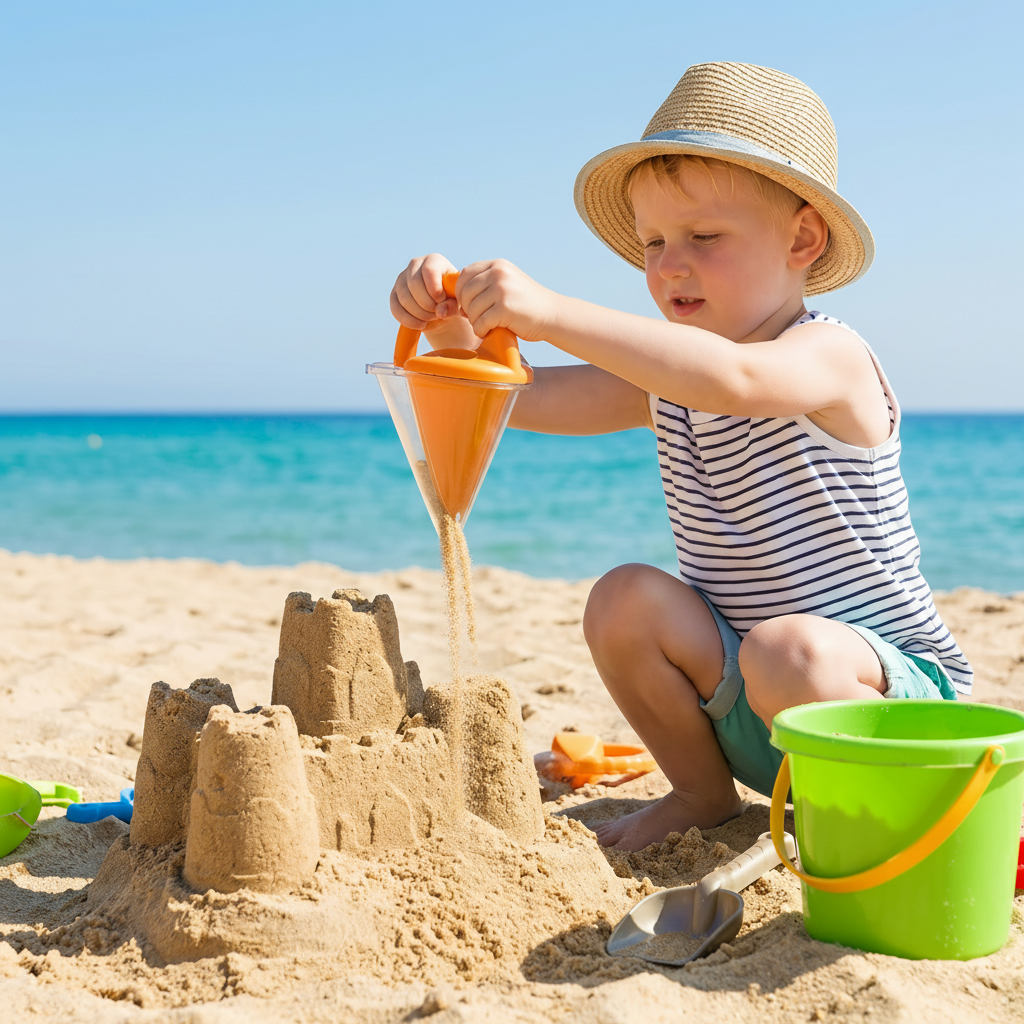 Sandspielzeug Trichter Set Leicht Greifbar Spaß - Image 3