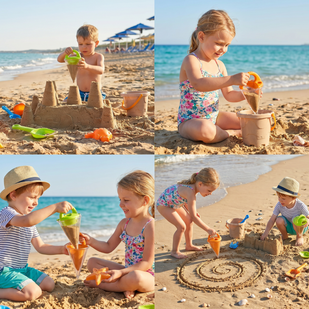 Sandspielzeug Trichter Set Leicht Greifbar Spaß - Image 4