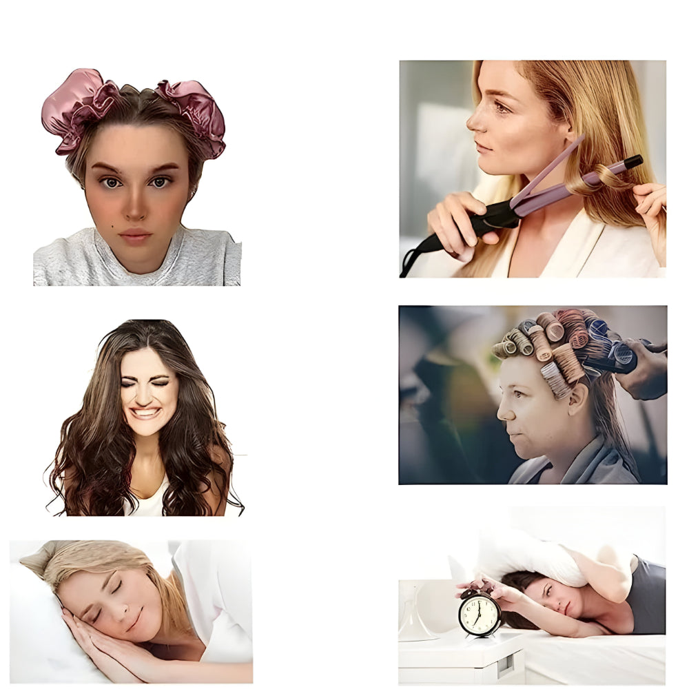 Lockenwickler Satin Heatless Haar Curler Set