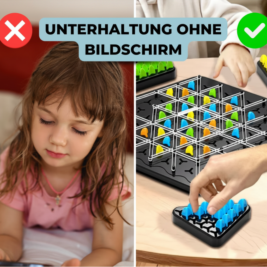 Schachspiel Strategie Brettspiel Familienspaß Kettendreieck - Image 2
