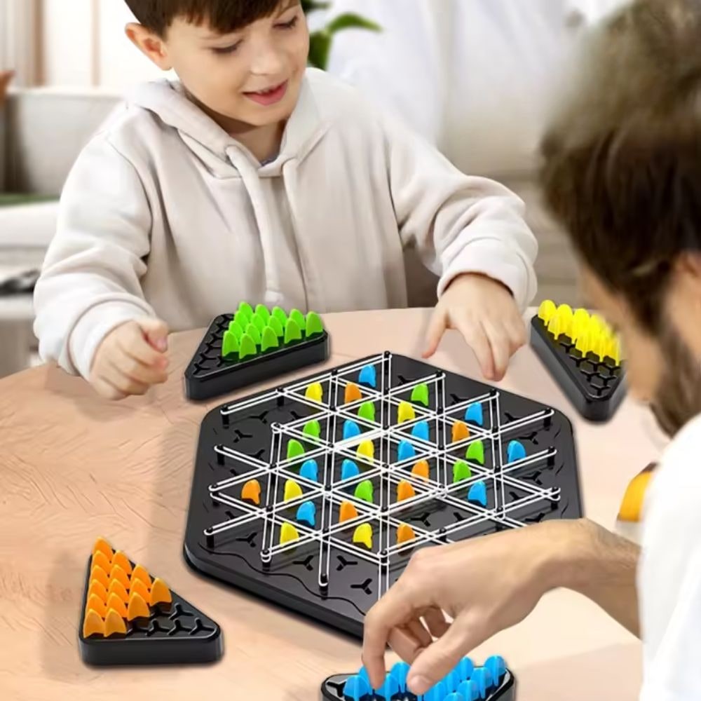 Schachspiel Strategie Brettspiel Familienspaß Kettendreieck - Image 6