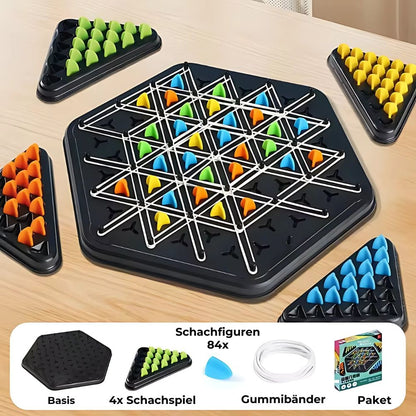 Schachspiel Strategie Brettspiel Familienspaß Kettendreieck - Image 7