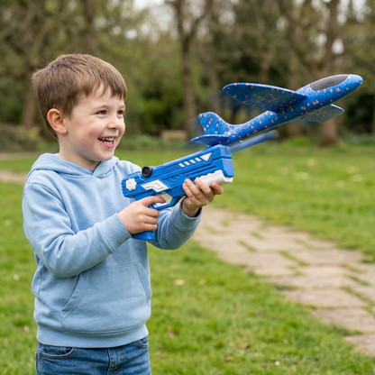 Schaumflugzeug Werfer Spielzeug Handheld Langwurf - Image 1