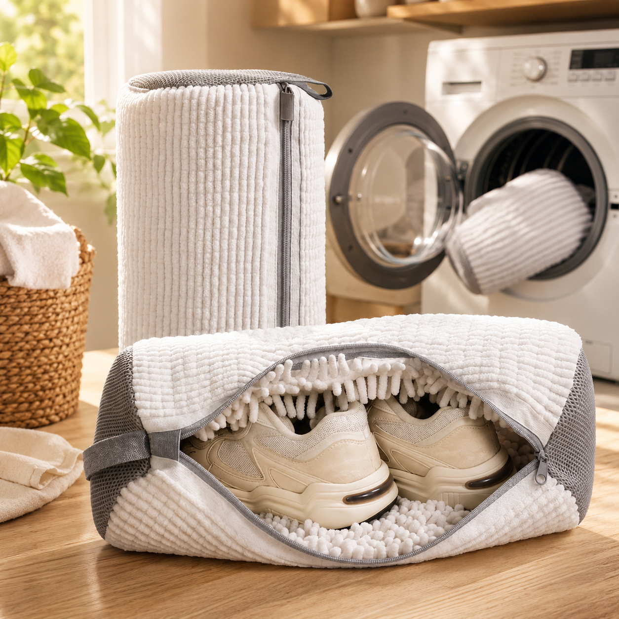 Schuhwaschbeutel Wäschebeutel Für Schuhe Zippered - Image 1