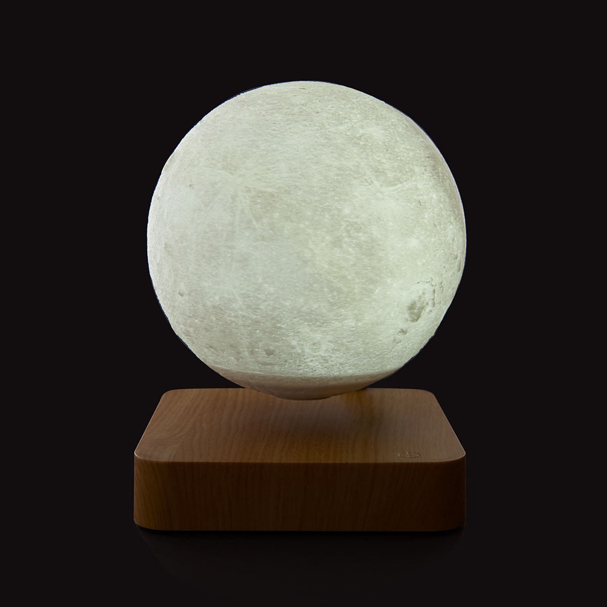 Schwebende Mondlampe Mit Holzsockel 3D Mondlampe Licht - Image 6