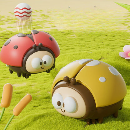 Baby Spielzeug Marienkäfer mit Schwebeball