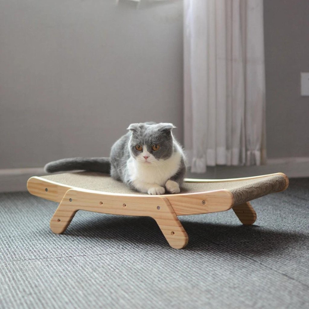 Cat Scratching Board Slanted Scratching Furniture Cardboard