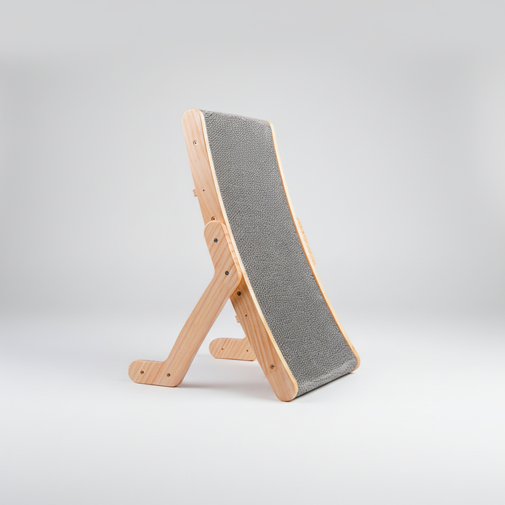 Cat Scratching Board Slanted Scratching Furniture Cardboard