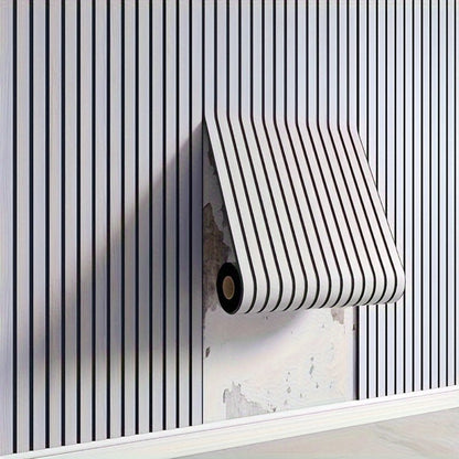 Selbstklebende 3D Wandpaneele Holzoptik Dekorative PVC Wandverkleidung