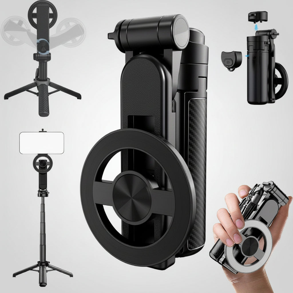 Magnetischer Selfiestab Multifunktional Handy Stativ