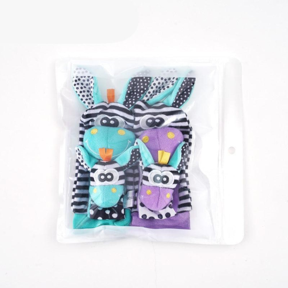 Sensorische Baby Socken Plüschsocken Für Babys Spielzeug - Image 11