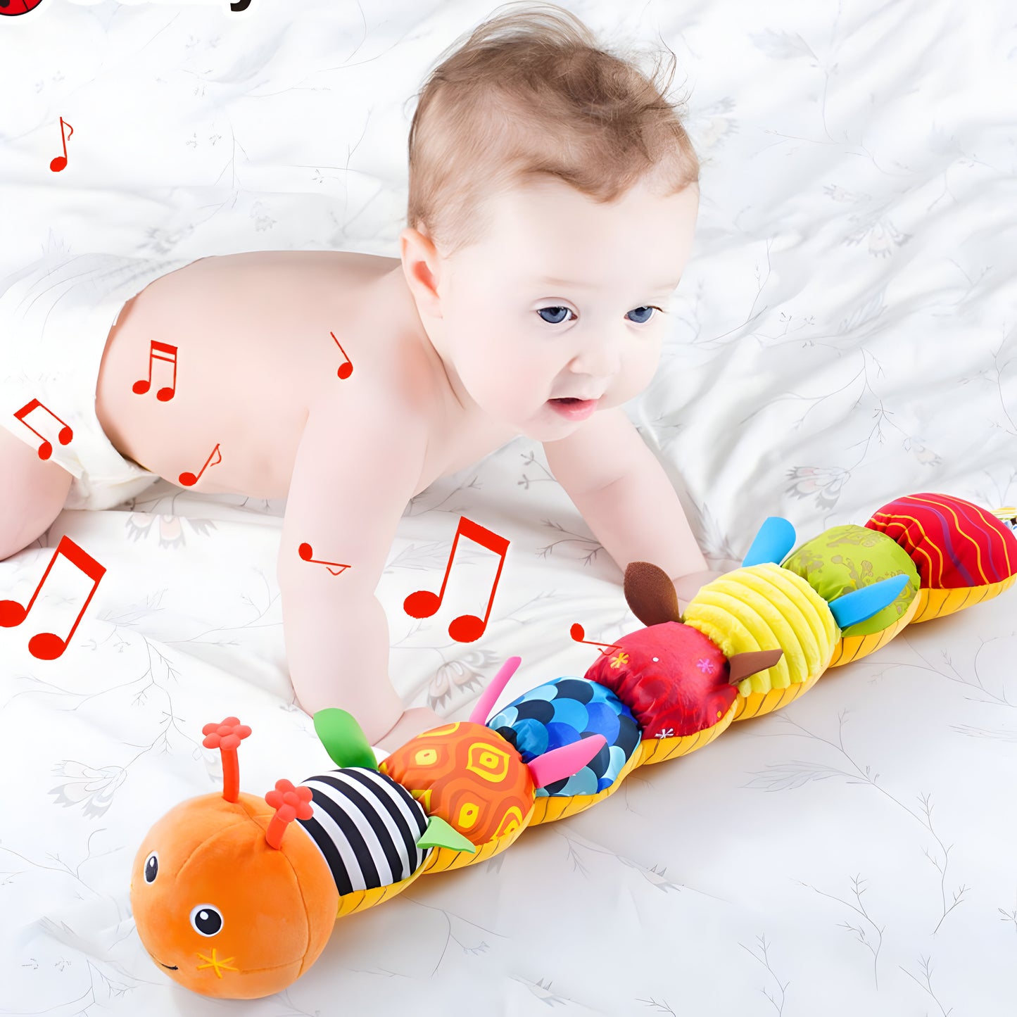 Baby Spielzeug Plüsch Bunt Musik